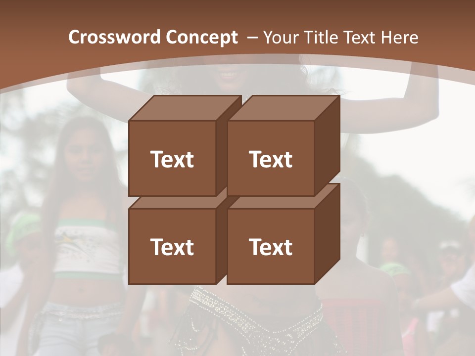Dress Colors Carnival PowerPoint Template