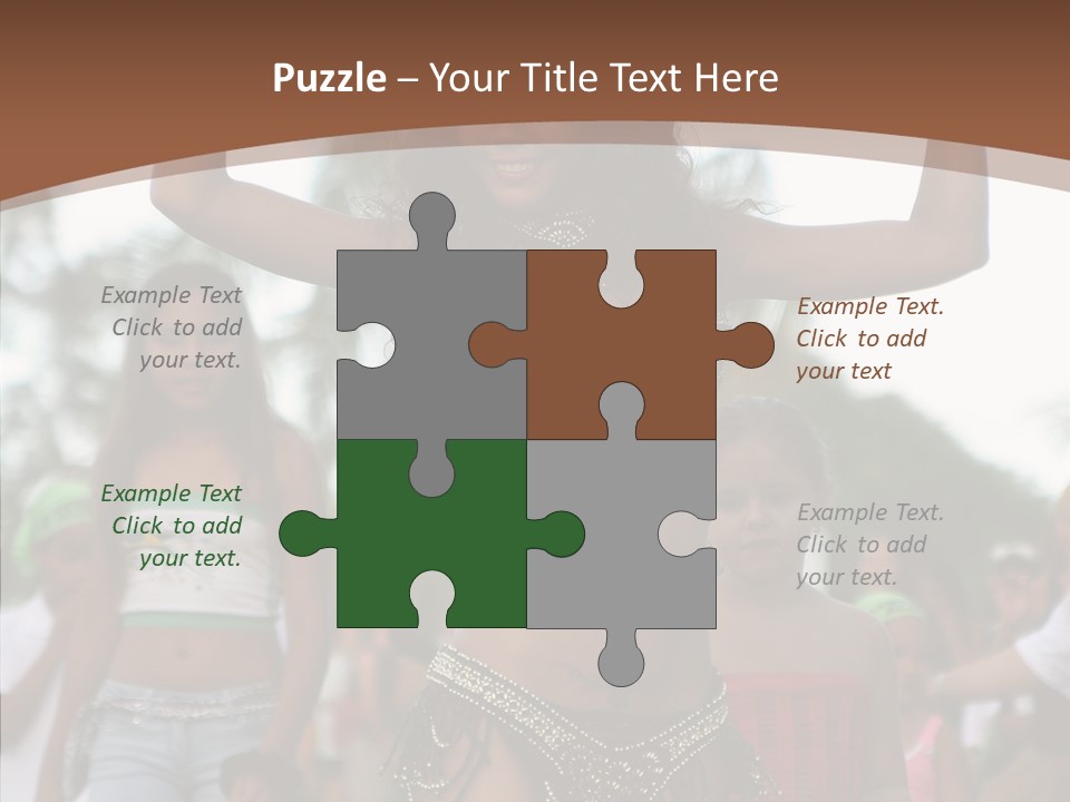 Dress Colors Carnival PowerPoint Template