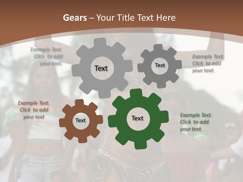 Dress Colors Carnival PowerPoint Template