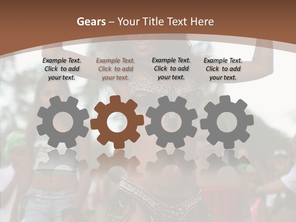 Dress Colors Carnival PowerPoint Template