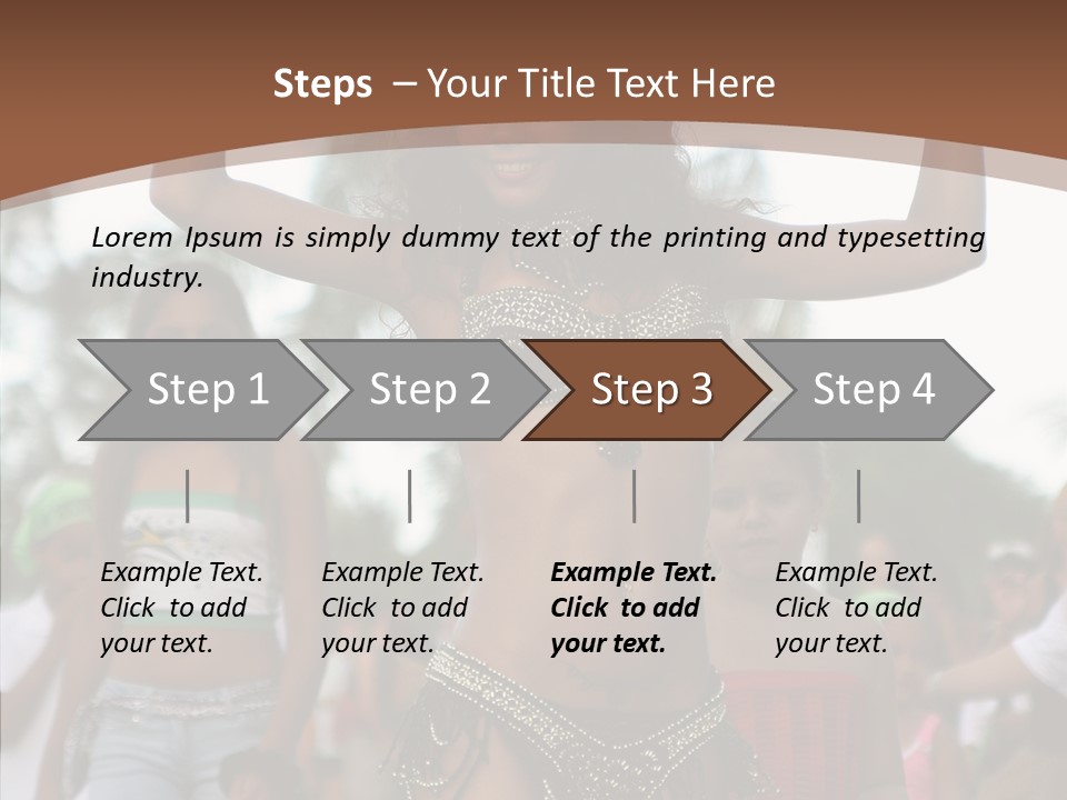 Dress Colors Carnival PowerPoint Template