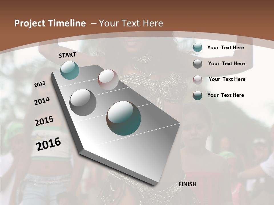 Dress Colors Carnival PowerPoint Template