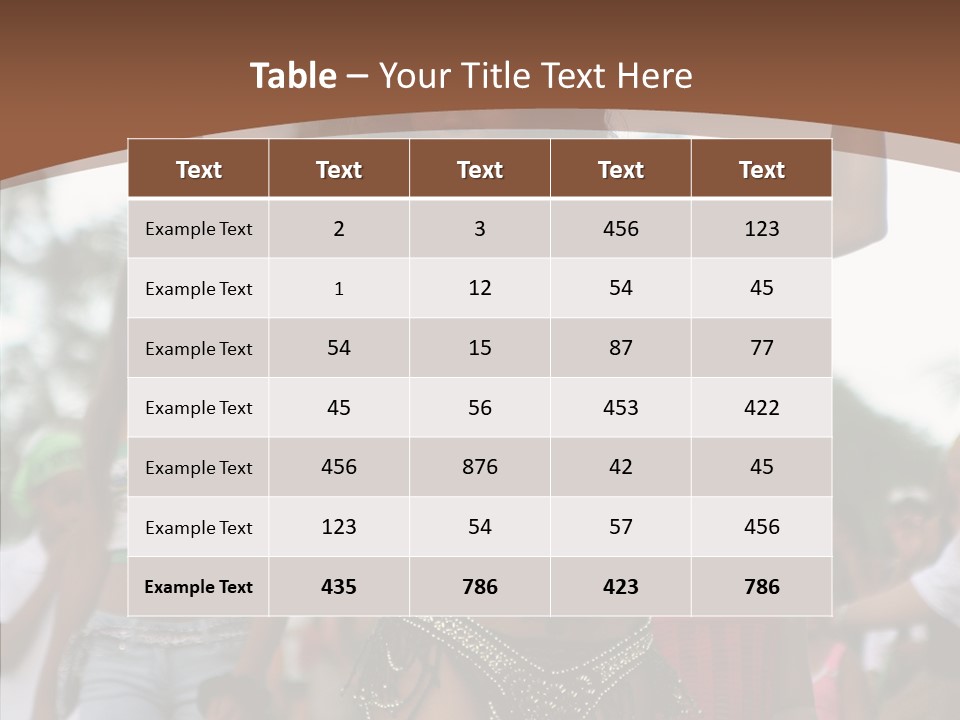 Dress Colors Carnival PowerPoint Template