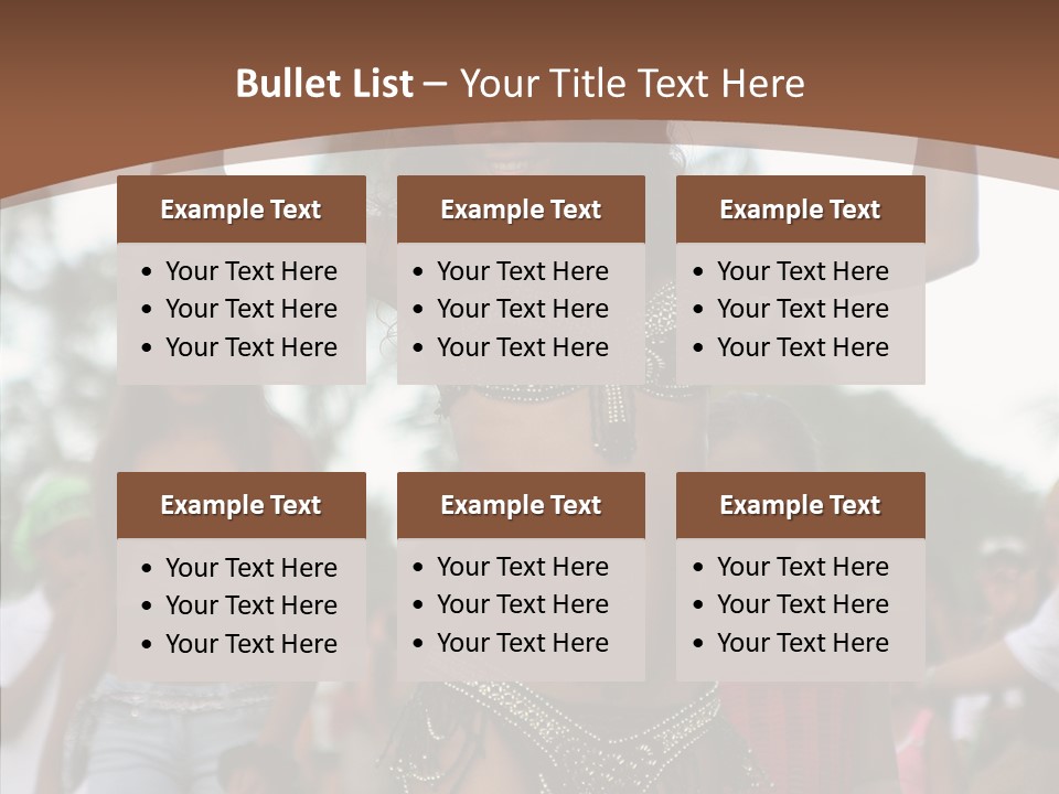 Dress Colors Carnival PowerPoint Template