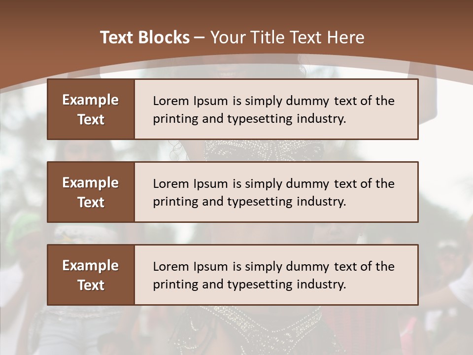 Dress Colors Carnival PowerPoint Template