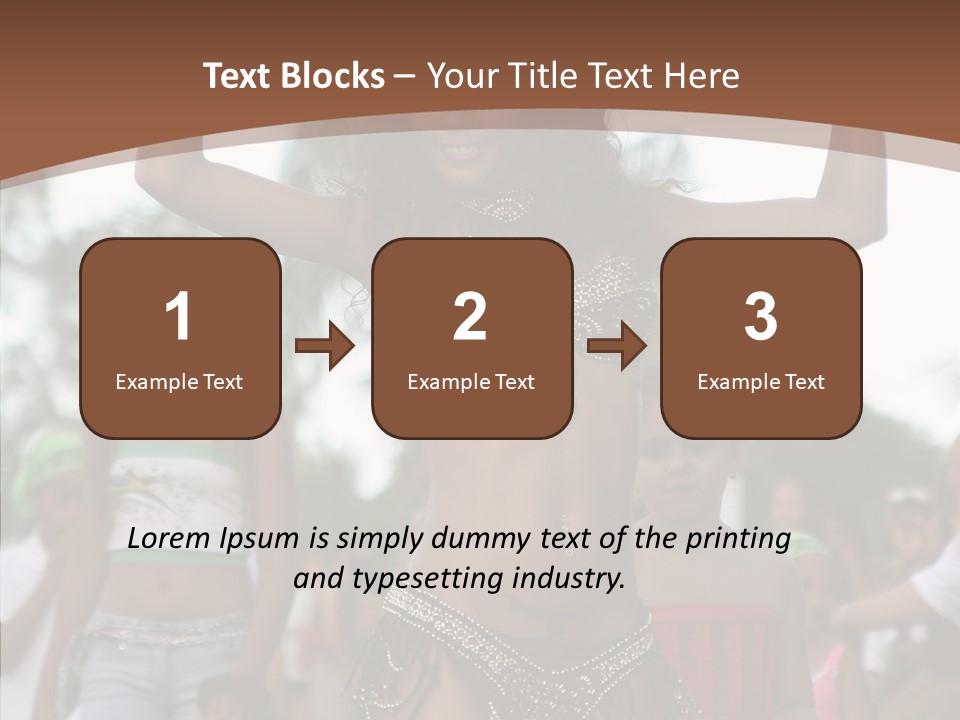 Dress Colors Carnival PowerPoint Template