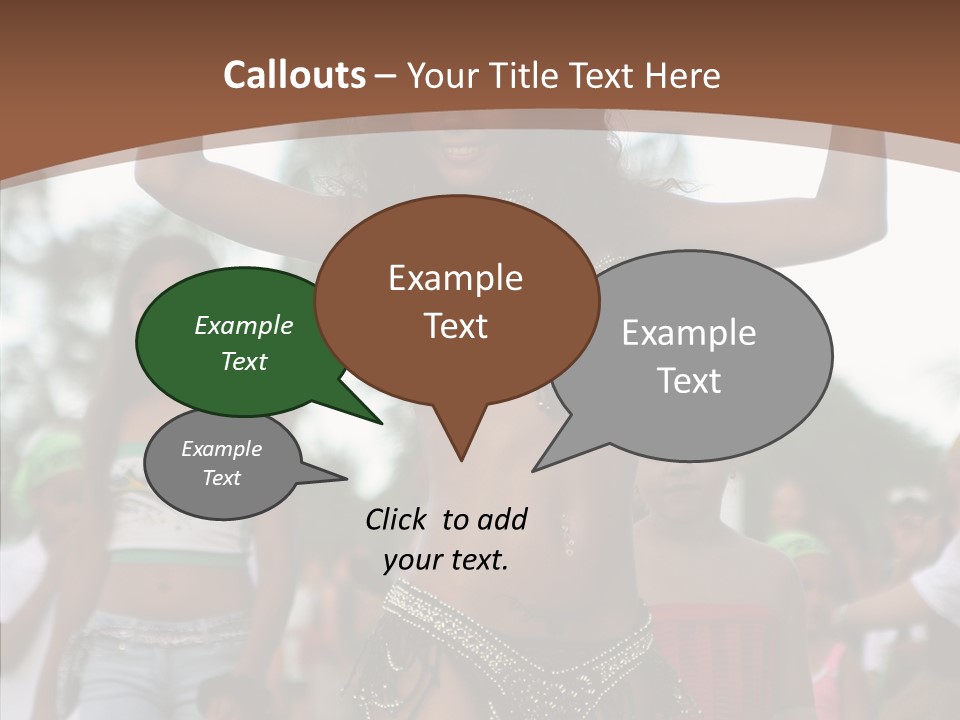 Dress Colors Carnival PowerPoint Template