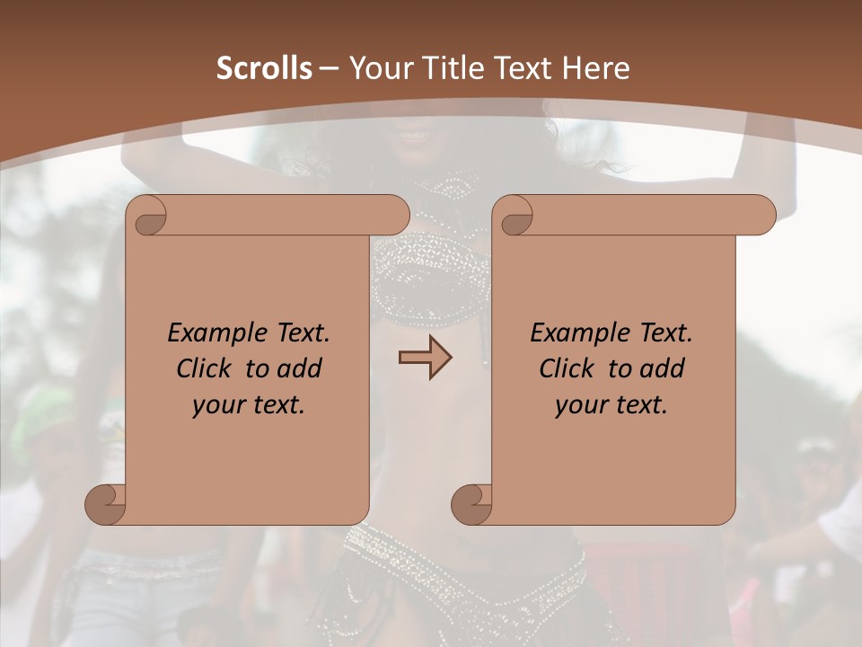 Dress Colors Carnival PowerPoint Template