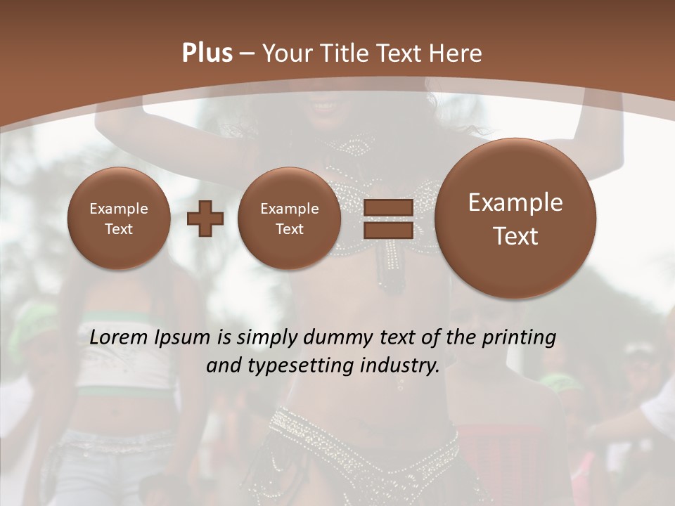 Dress Colors Carnival PowerPoint Template