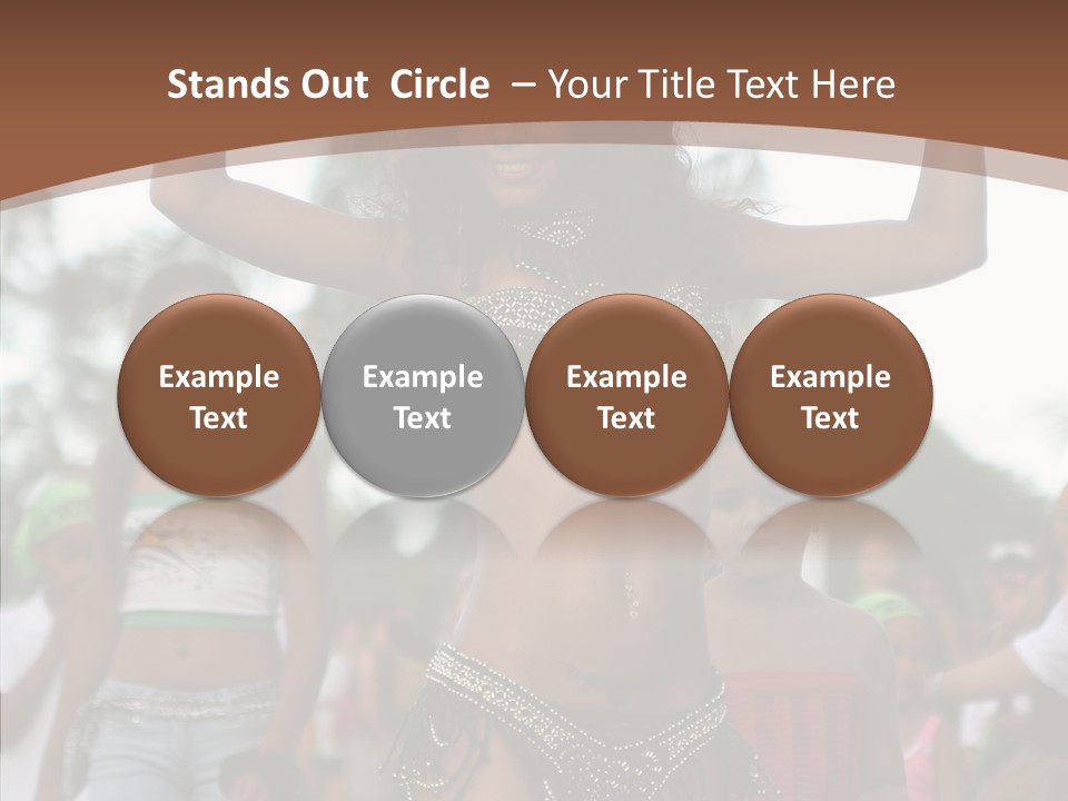 Dress Colors Carnival PowerPoint Template