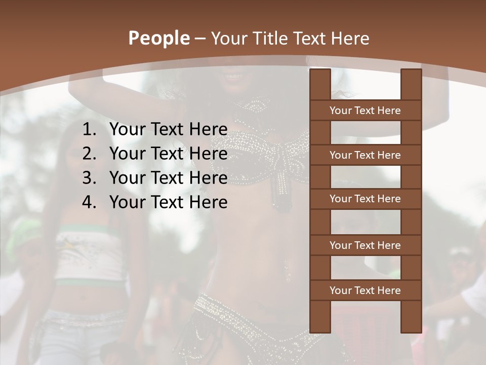 Dress Colors Carnival PowerPoint Template