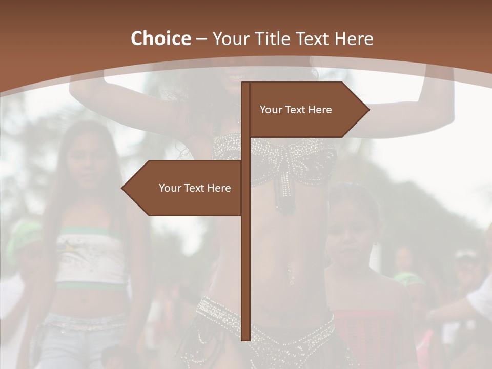 Dress Colors Carnival PowerPoint Template