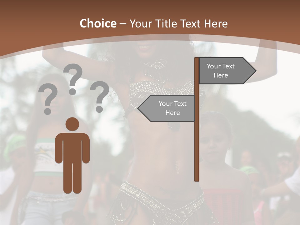Dress Colors Carnival PowerPoint Template