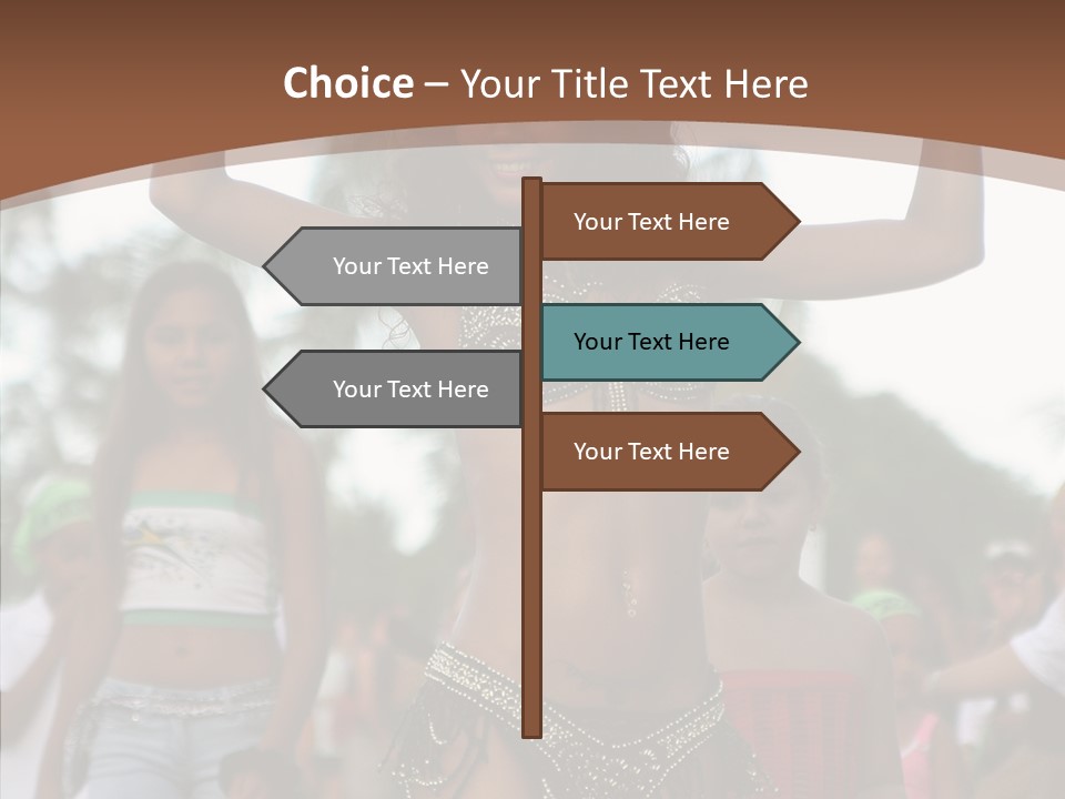Dress Colors Carnival PowerPoint Template