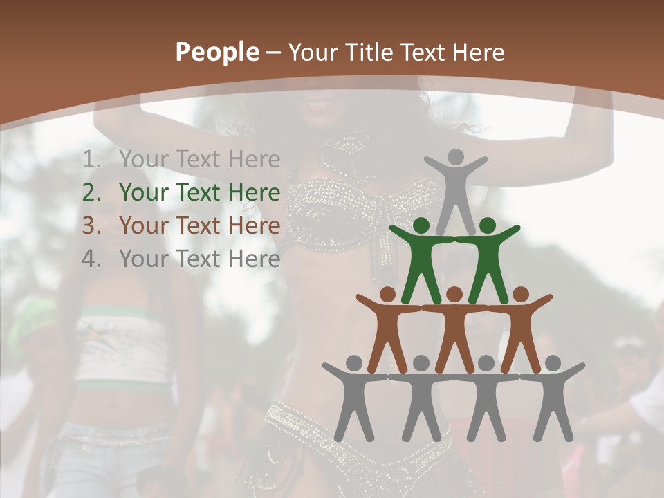 Dress Colors Carnival PowerPoint Template