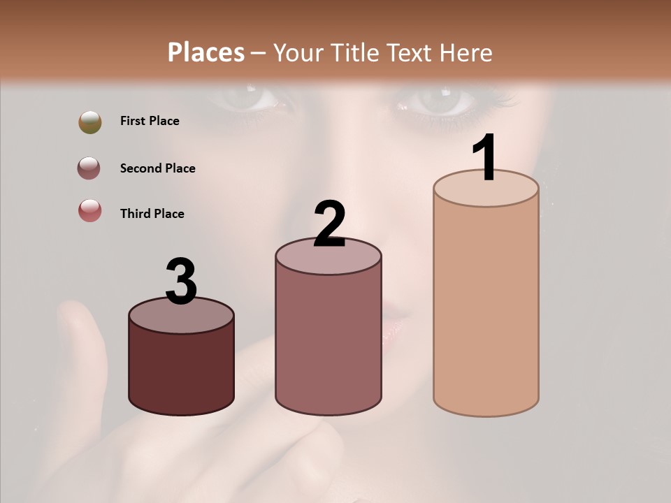 Gaze Clear Y PowerPoint Template