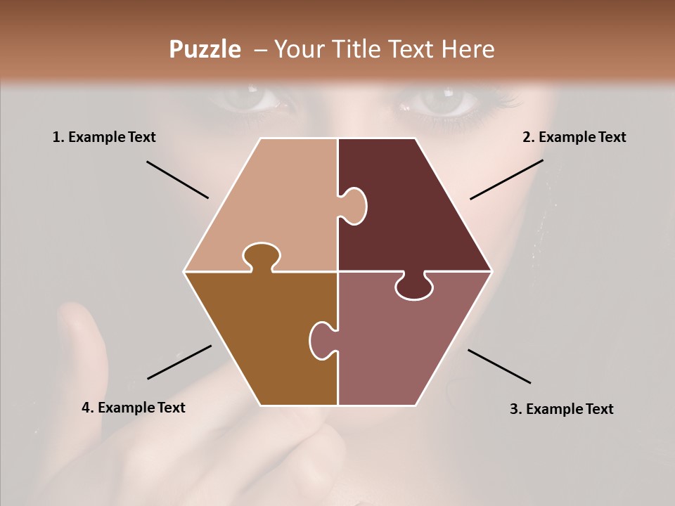 Gaze Clear Y PowerPoint Template
