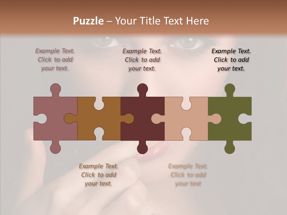 Gaze Clear Y PowerPoint Template
