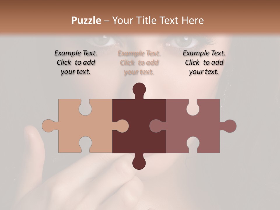 Gaze Clear Y PowerPoint Template