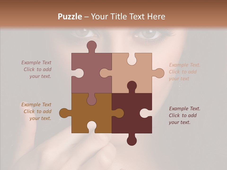 Gaze Clear Y PowerPoint Template