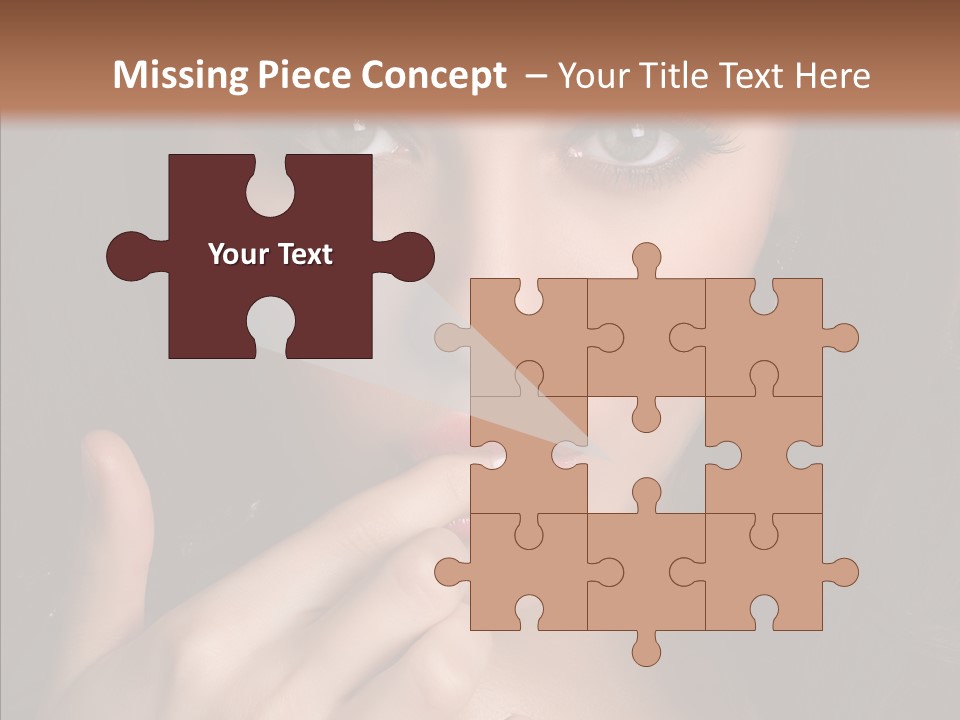 Gaze Clear Y PowerPoint Template