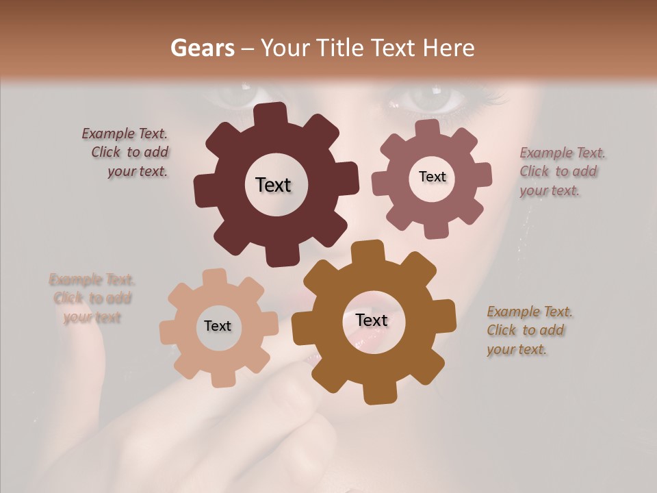 Gaze Clear Y PowerPoint Template