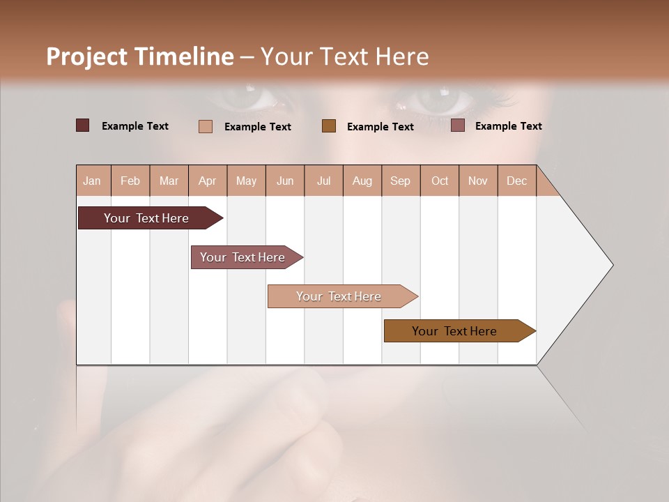 Gaze Clear Y PowerPoint Template