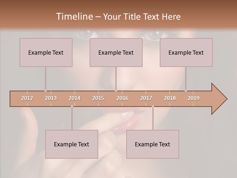 Gaze Clear Y PowerPoint Template