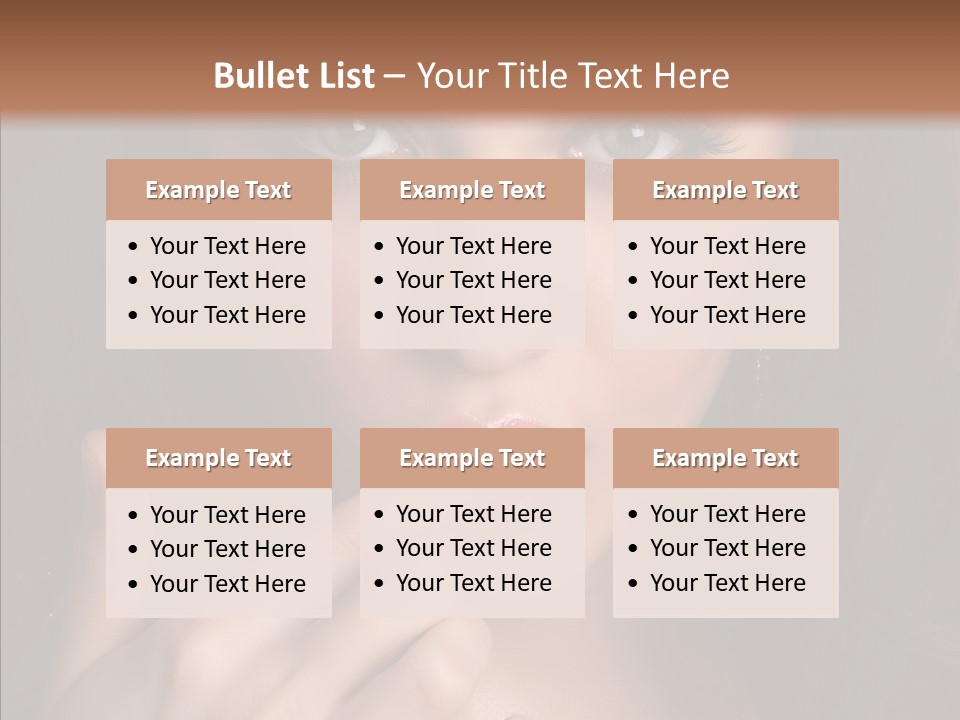 Gaze Clear Y PowerPoint Template
