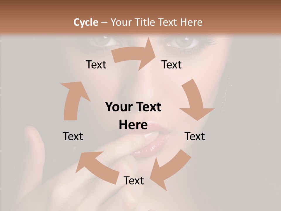 Gaze Clear Y PowerPoint Template