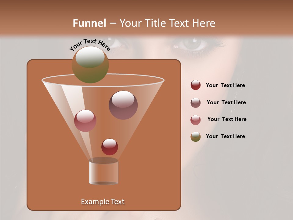 Gaze Clear Y PowerPoint Template