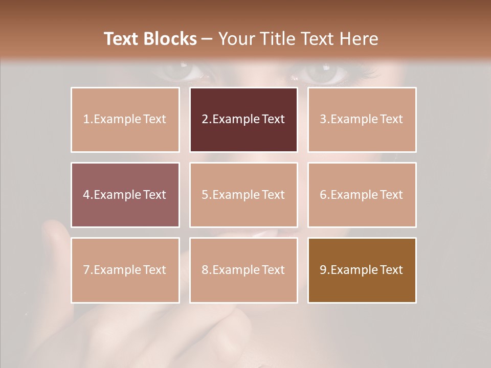 Gaze Clear Y PowerPoint Template