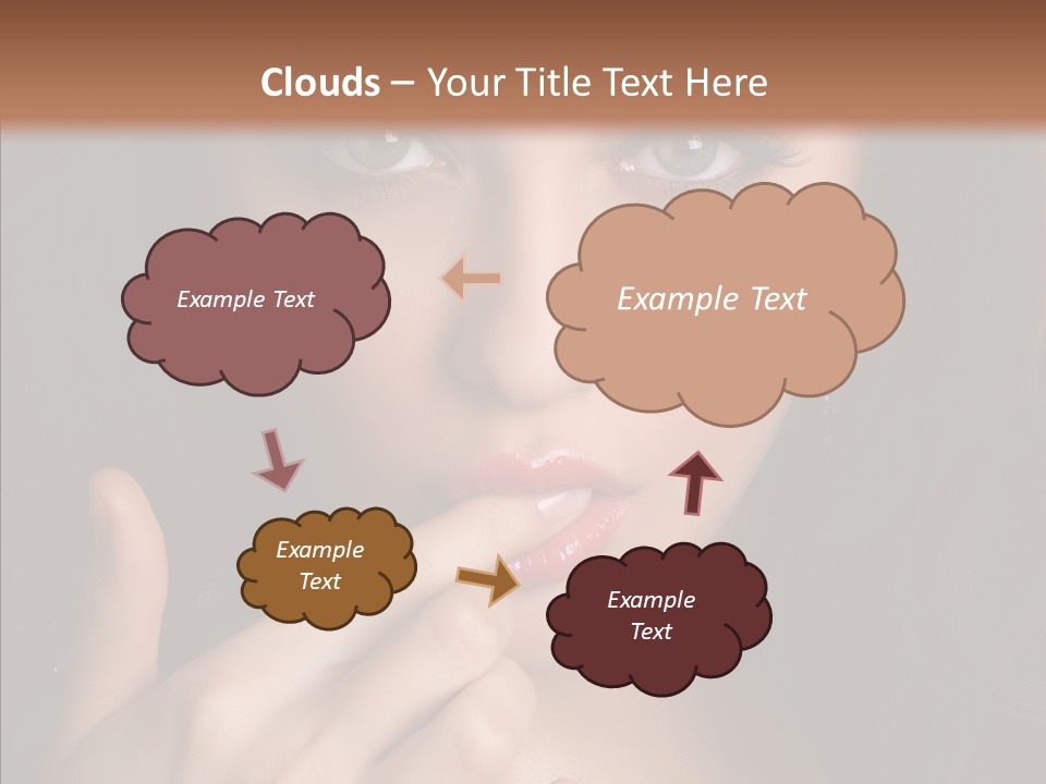 Gaze Clear Y PowerPoint Template