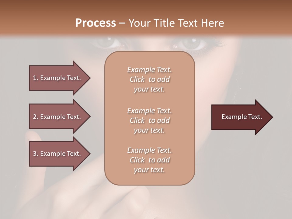 Gaze Clear Y PowerPoint Template