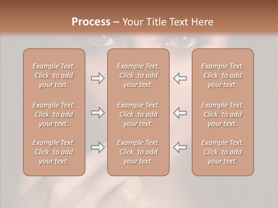 Gaze Clear Y PowerPoint Template