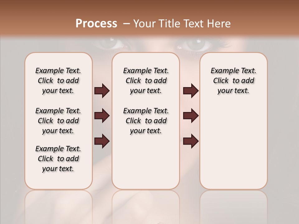 Gaze Clear Y PowerPoint Template