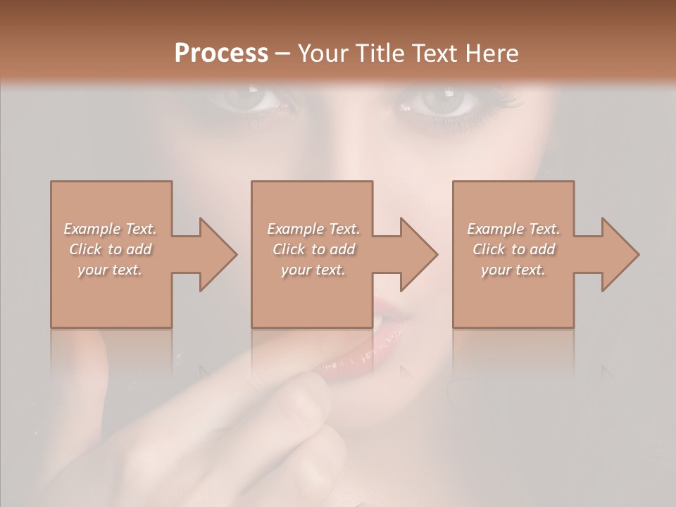 Gaze Clear Y PowerPoint Template