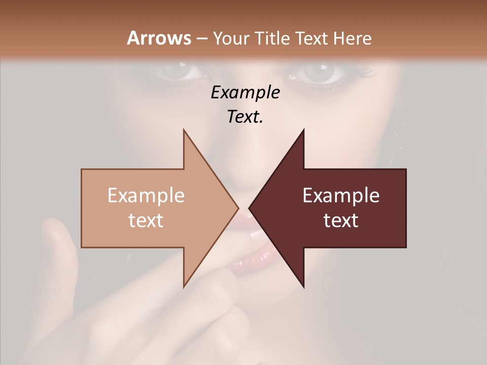 Gaze Clear Y PowerPoint Template