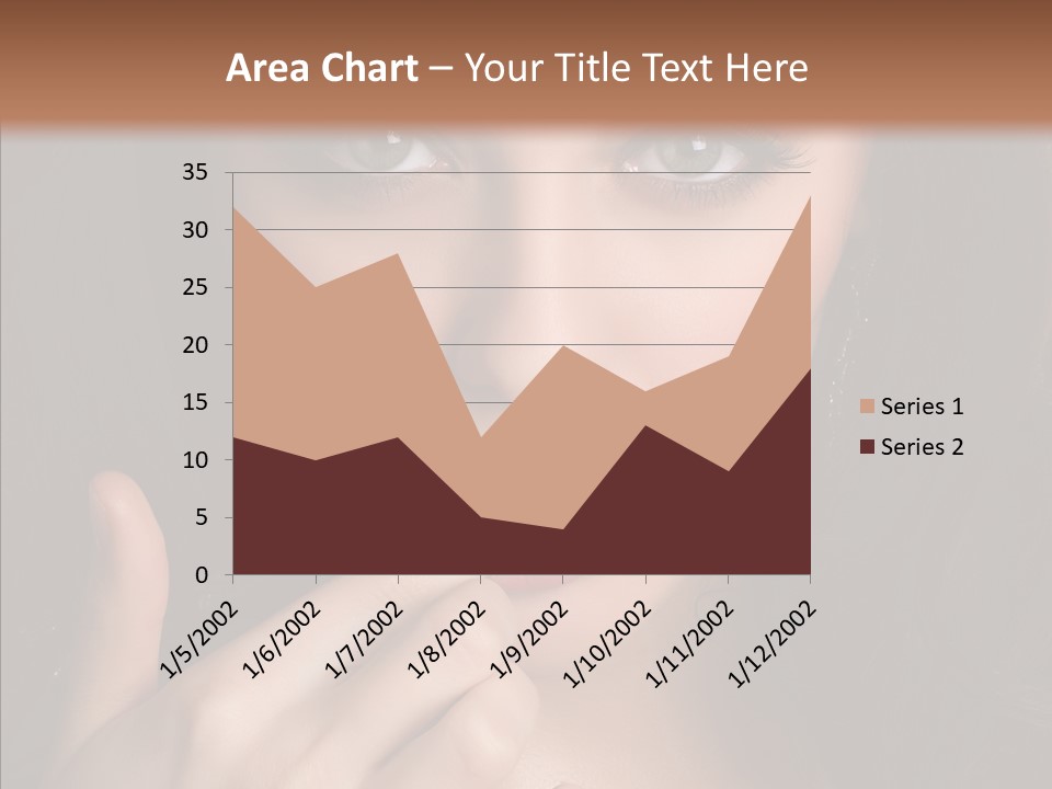 Gaze Clear Y PowerPoint Template
