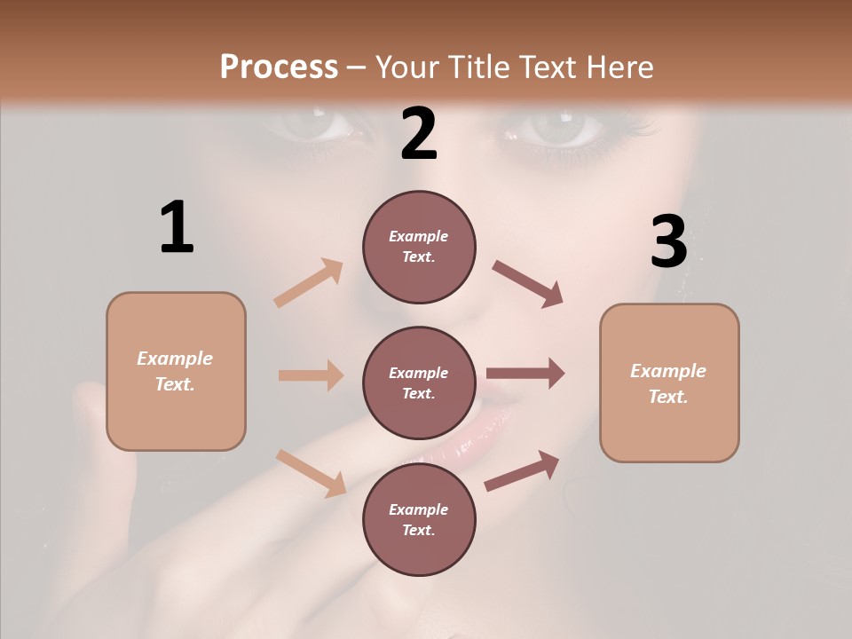 Gaze Clear Y PowerPoint Template