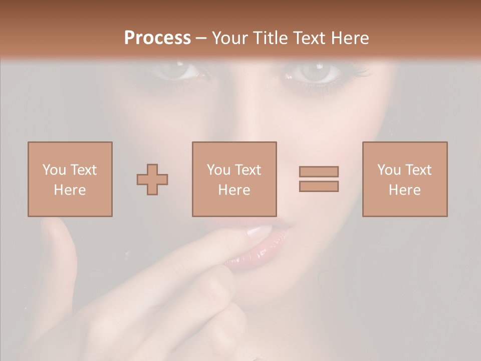 Gaze Clear Y PowerPoint Template