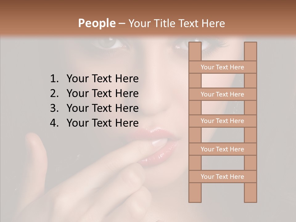 Gaze Clear Y PowerPoint Template