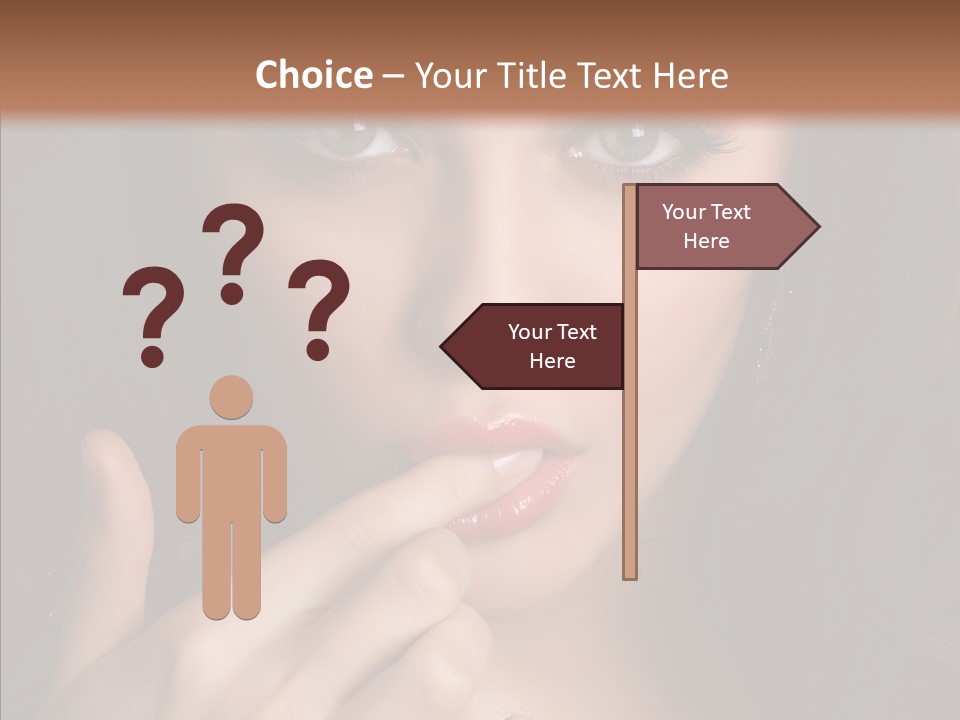 Gaze Clear Y PowerPoint Template