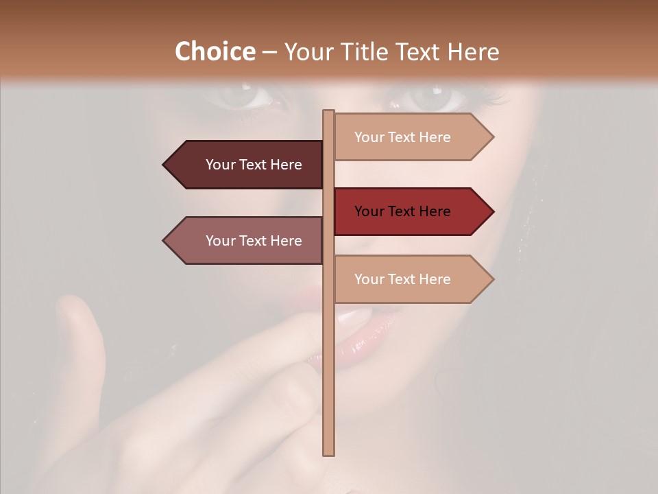 Gaze Clear Y PowerPoint Template