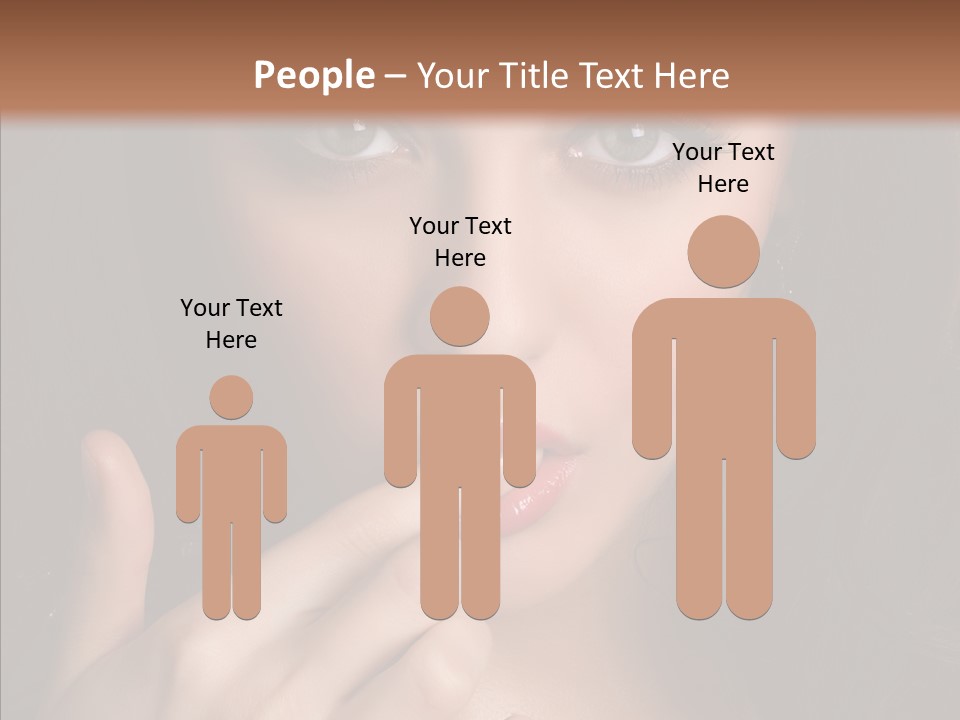 Gaze Clear Y PowerPoint Template