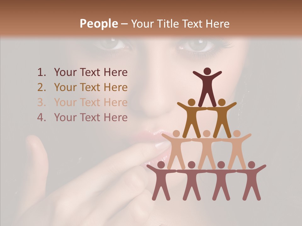 Gaze Clear Y PowerPoint Template