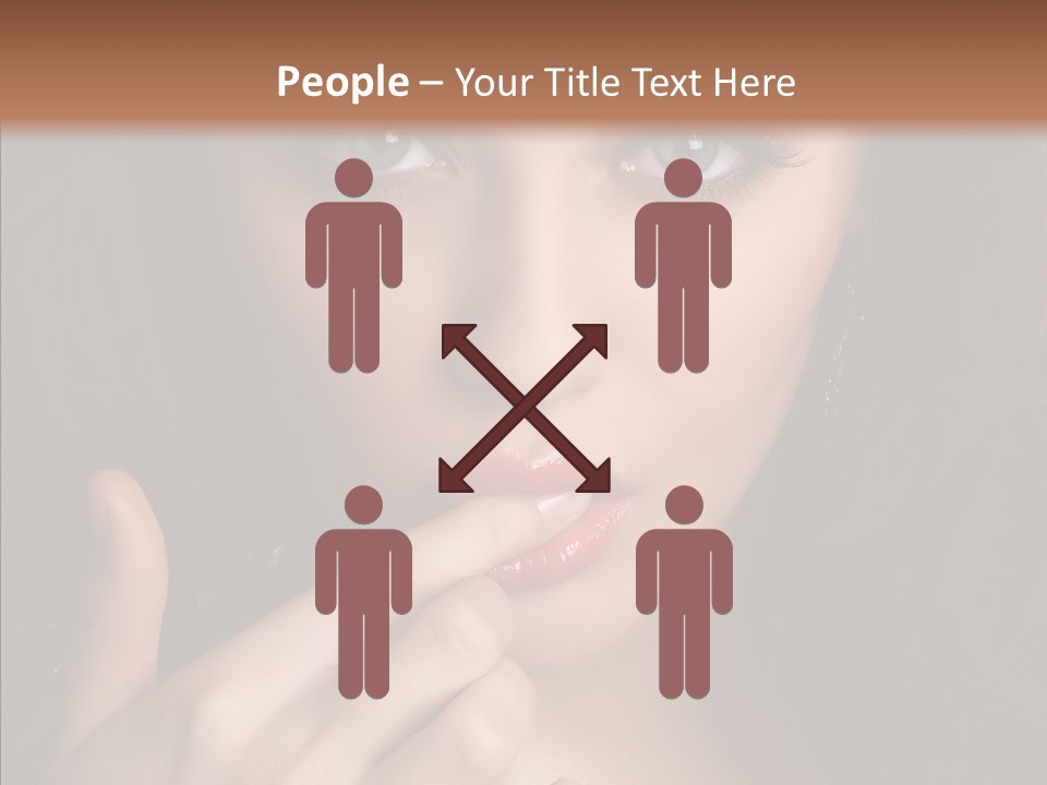 Gaze Clear Y PowerPoint Template