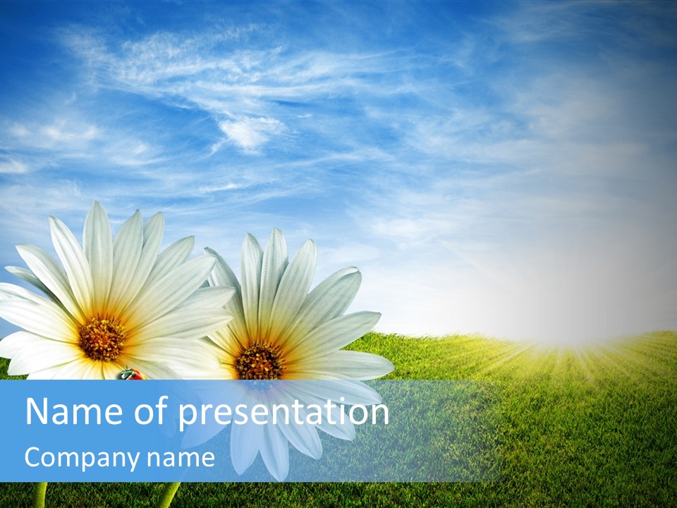 Countryside Idyllic Scenic PowerPoint Template