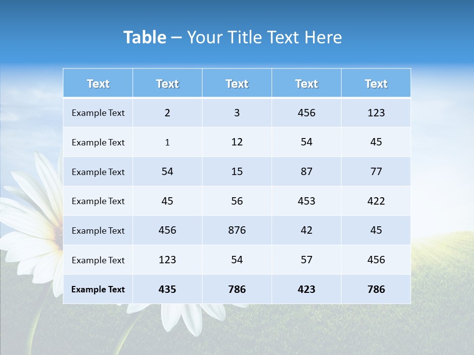Countryside Idyllic Scenic PowerPoint Template