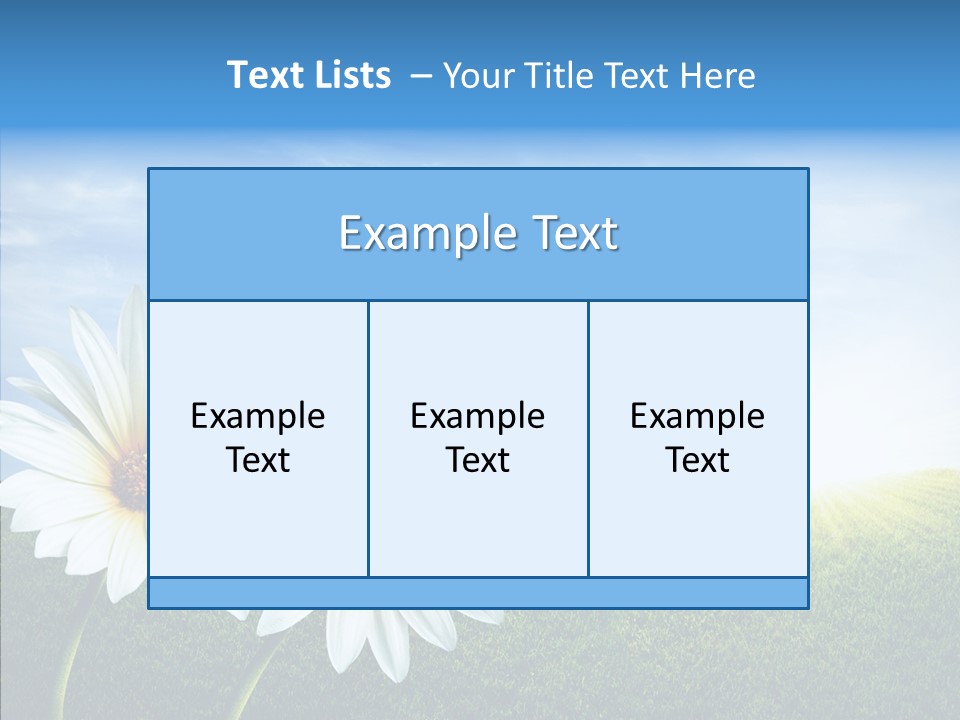 Countryside Idyllic Scenic PowerPoint Template